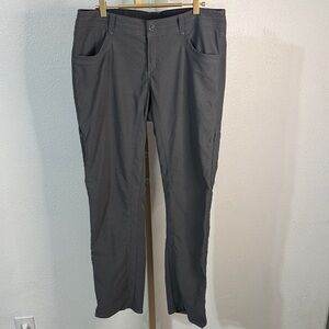 KÜHL Legendary Pants Gray Hiking Outdoor Size 12 Regular